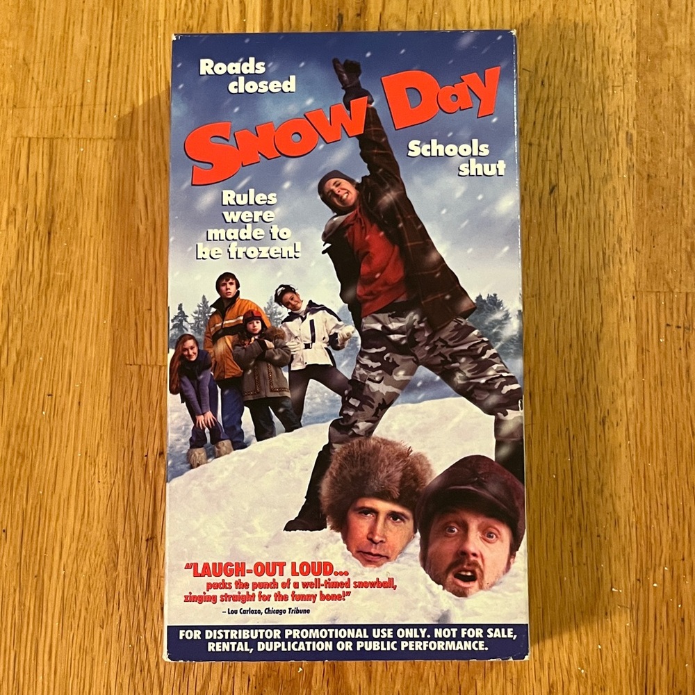 Snow Day VHS